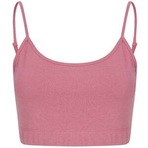 SF Womens/Ladies Sustainable Cropped Camisole / Dusky Pink